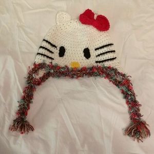 Hello Kitty Knit Hat kids